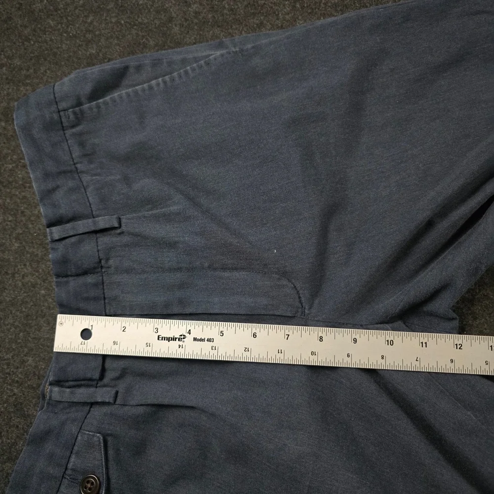 Wallace & Barnes Mens (Fits 32x29) Navy Blue Straight Leg Chino Pants W32 L30